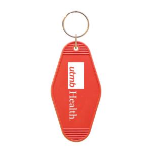 Image of Vintage Keychain with UV Print UTMB Logo